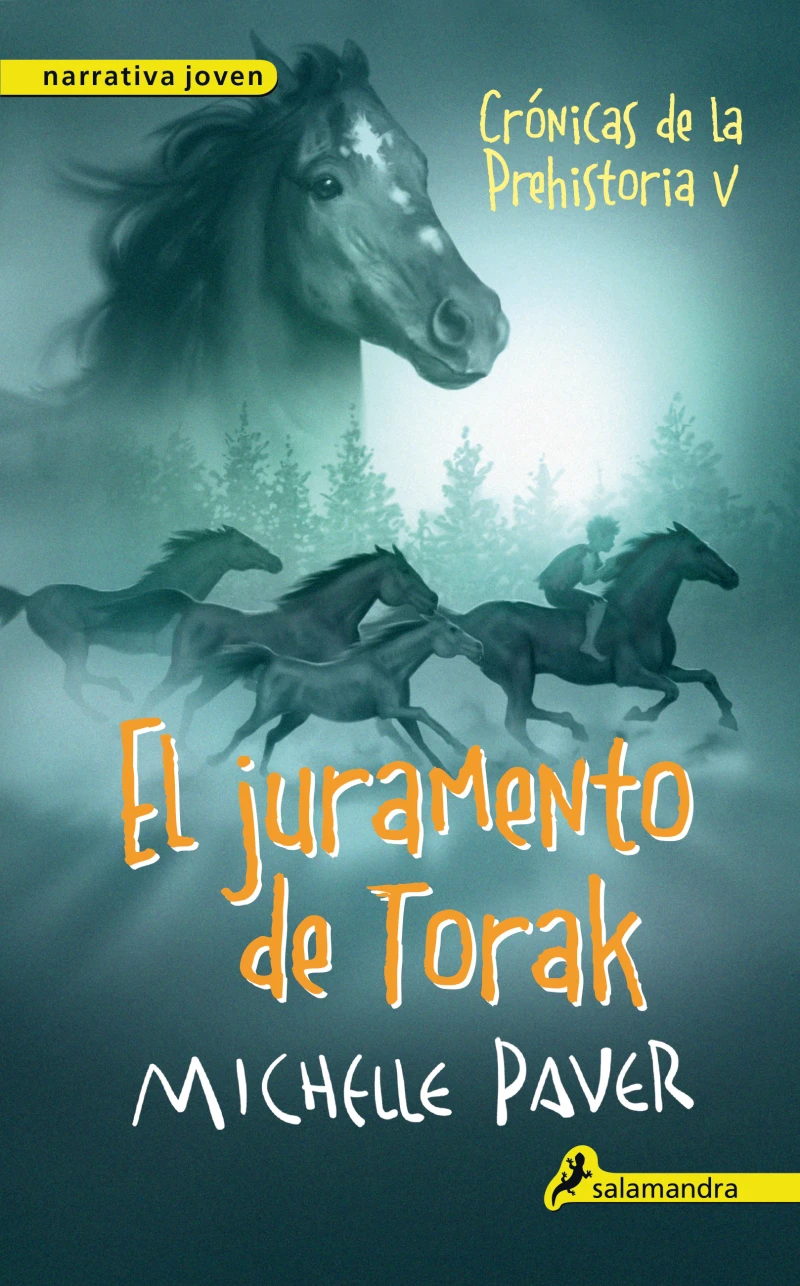 Portada: El juramento de Torak (Crónicas de la Prehistoria 5)