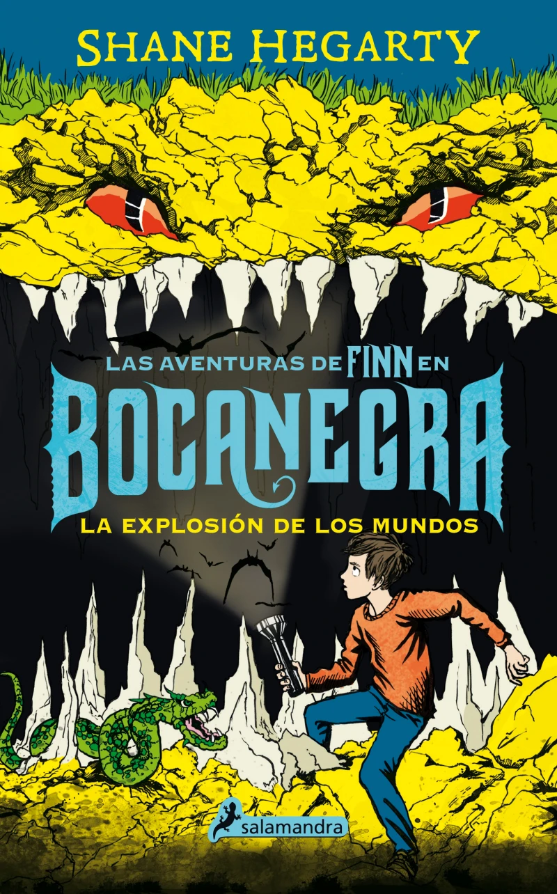 Portada: La explosión de los mundos (Las aventuras de Finn en Bocanegra 2)