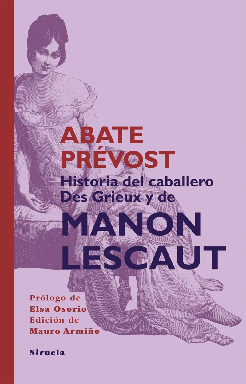 Portada: Historia del Caballero Des Grieux y de Manon Lescaut