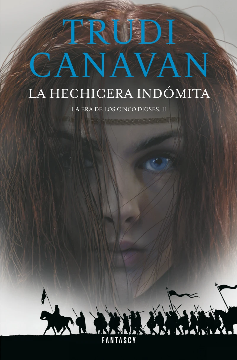 Portada: La hechicera indómita (La Era de los Cinco Dioses 2)
