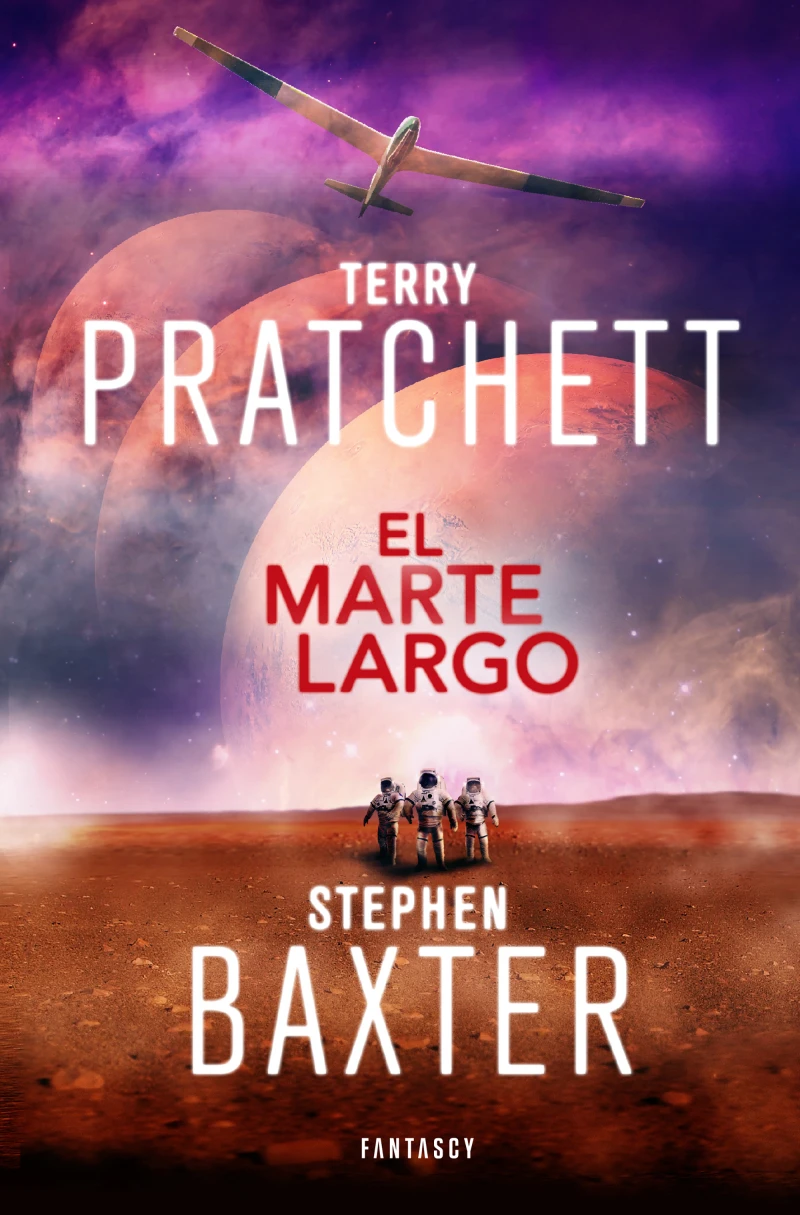 Portada: El Marte Largo (La Tierra Larga 3)
