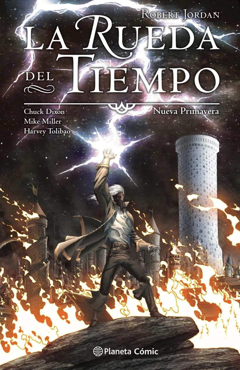 Portada: La rueda del tiempo (novela gráfica)