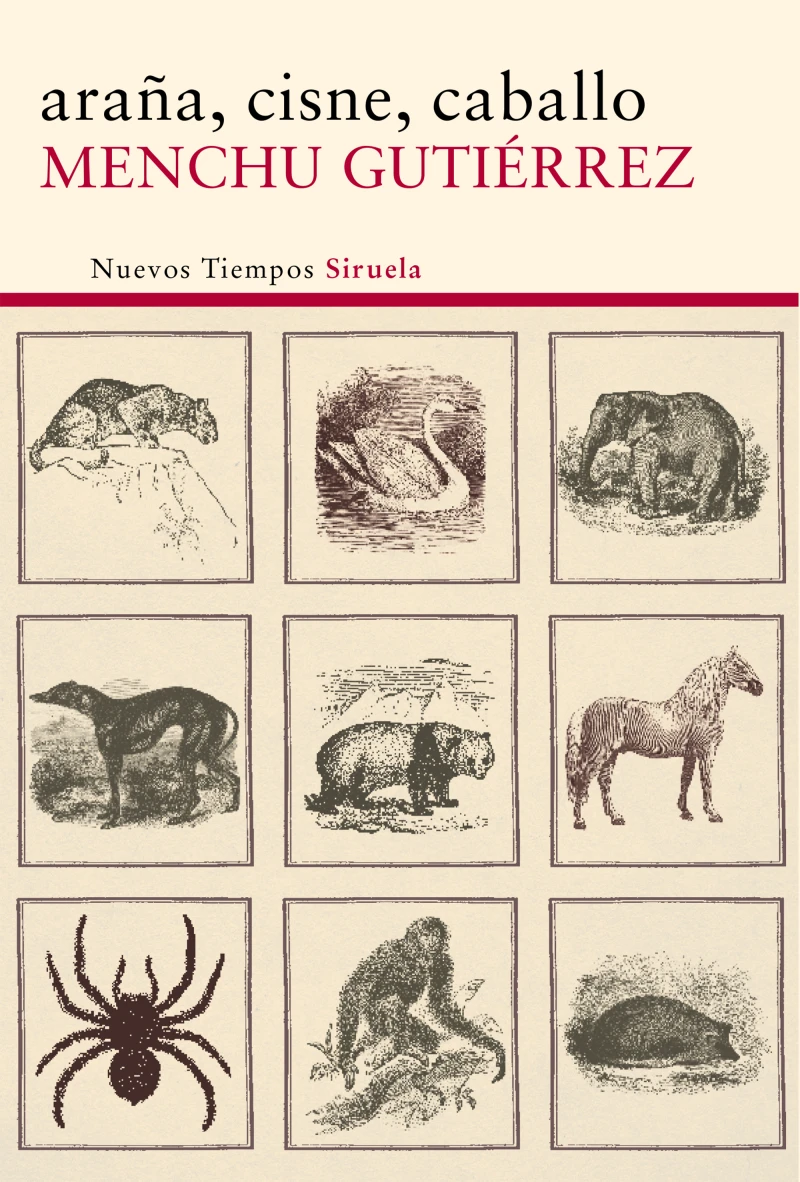 Portada: araña, cisne, caballo