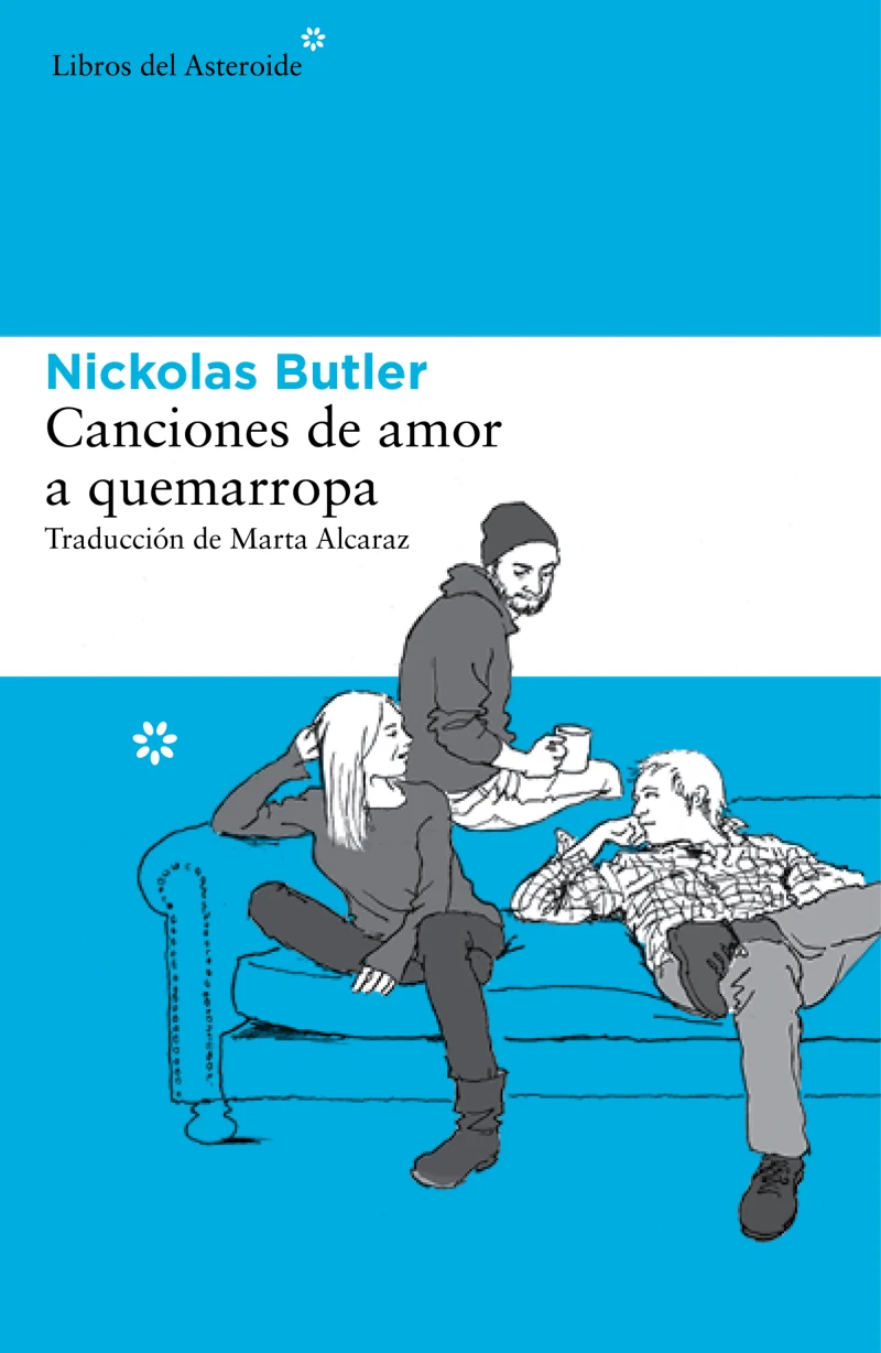 Portada: Canciones de amor a quemarropa