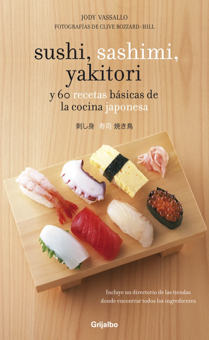 Portada: Sushi, sashimi, yakitori