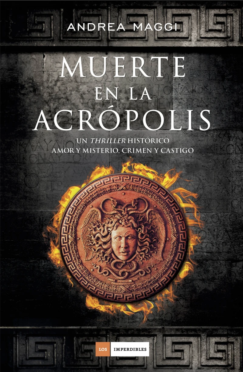 Portada: Muerte en la Acrópolis