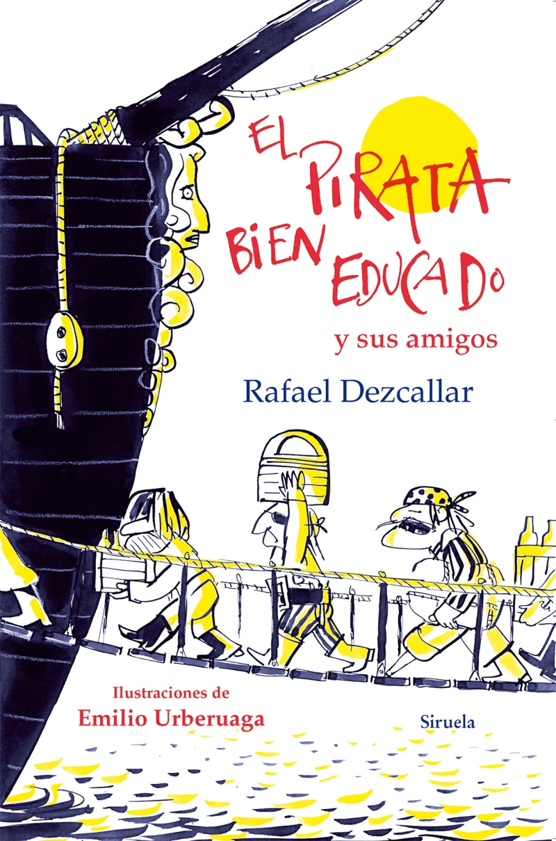 Portada: El pirata bien educado y sus amigos