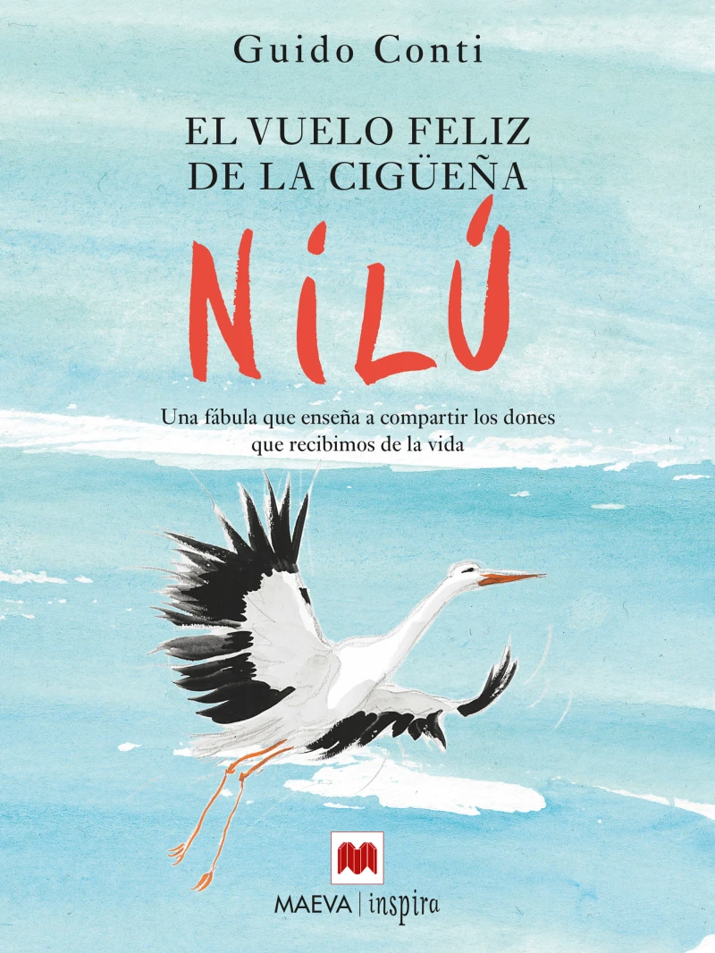 Portada: El vuelo feliz de la cigüeña Nilú