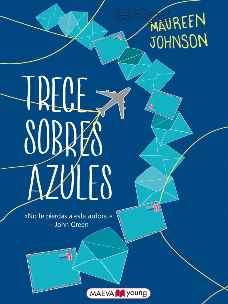 Portada: Trece sobres azules