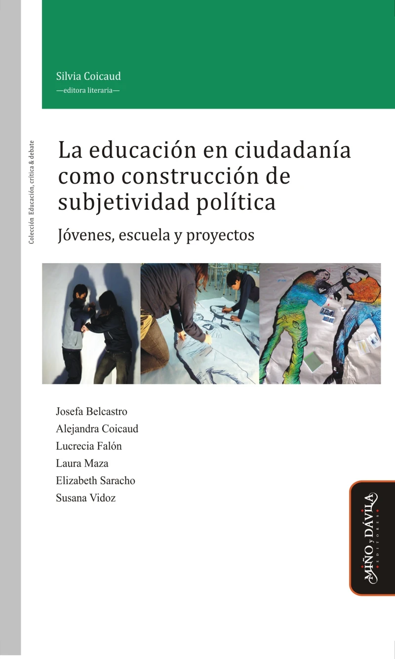 Portada: La educación en ciudadanía como construcción de subjetividad política