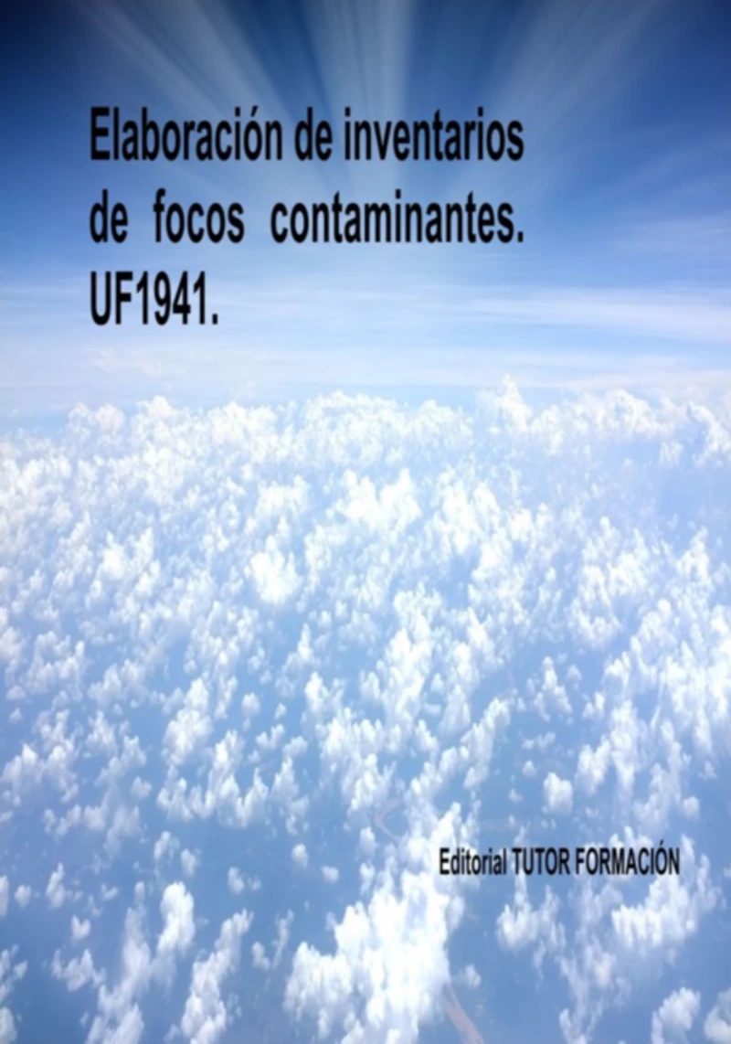 Portada: Elaboración De Inventarios De Focos Contaminantes. Uf1941.