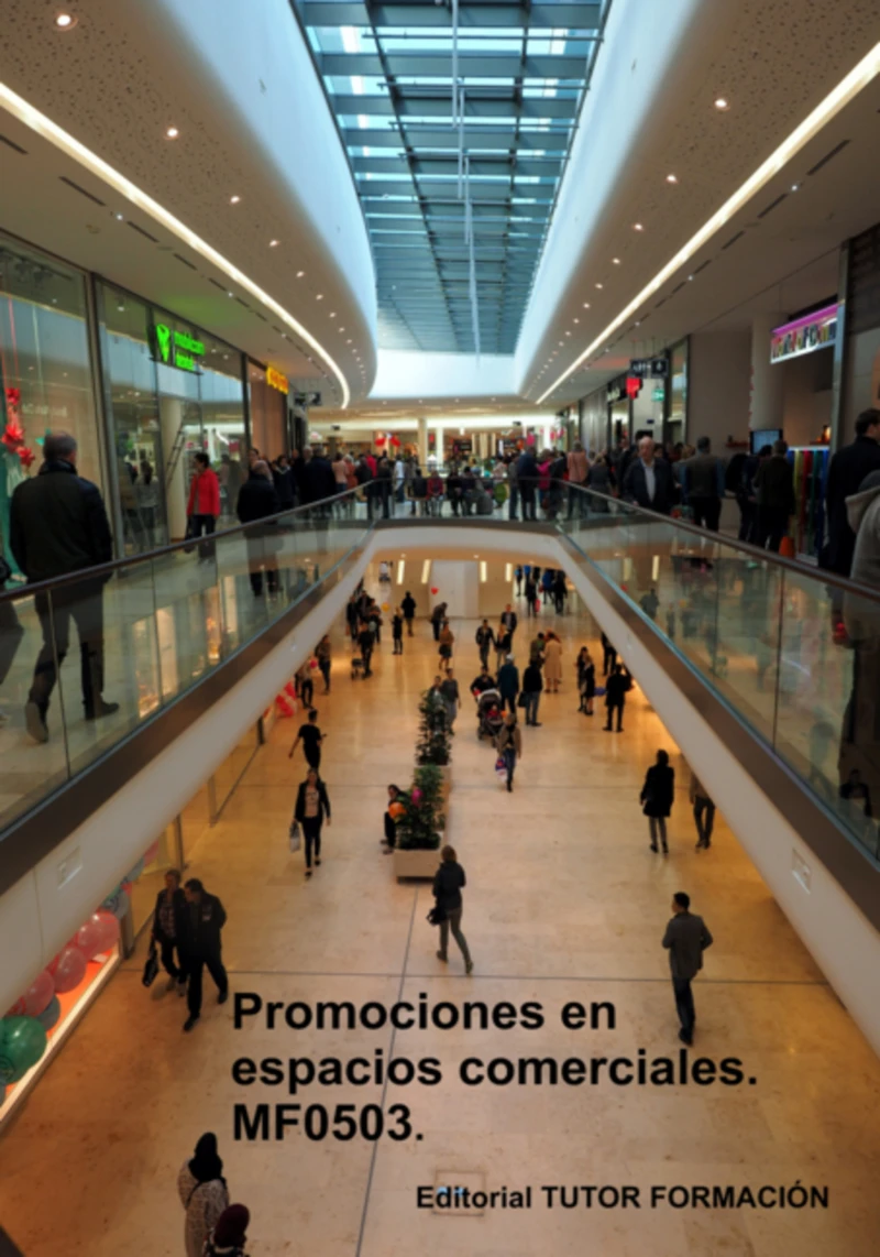 Portada: Promociones En Espacios Comerciales. Mf0503.