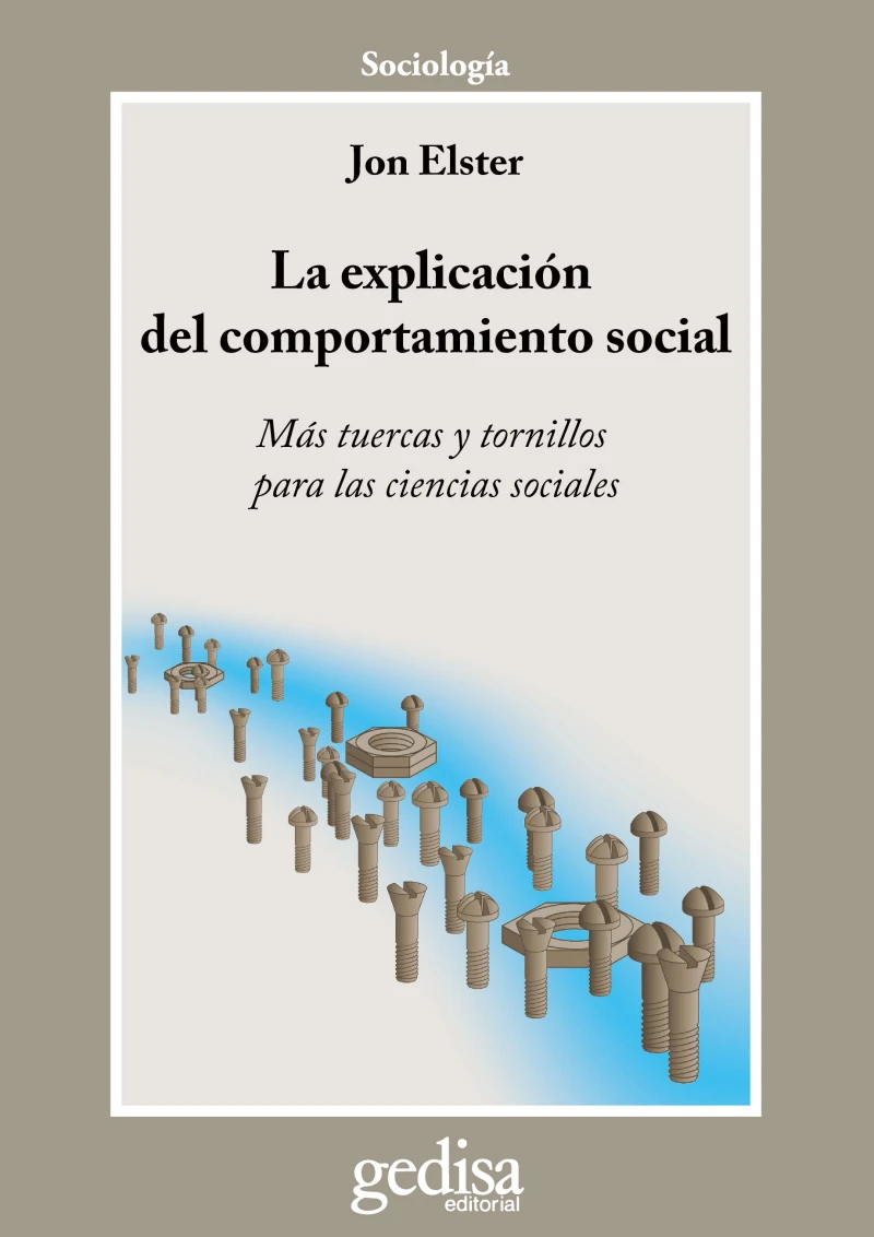 Portada: La explicación del comportamiento social