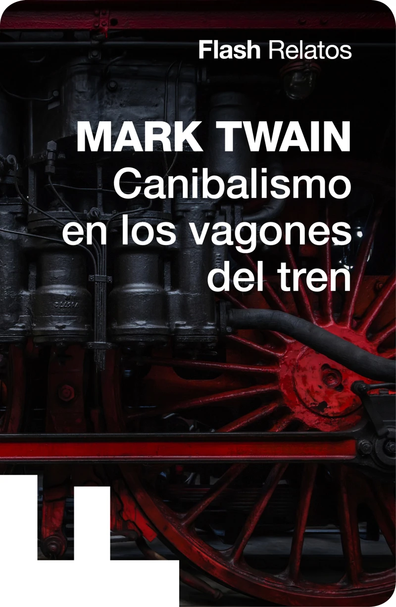 Portada: Canibalismo en los vagones del tren (Flash Relatos)