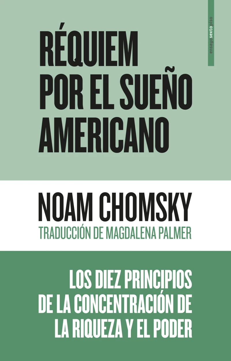 Portada: Réquiem por el sueño americano