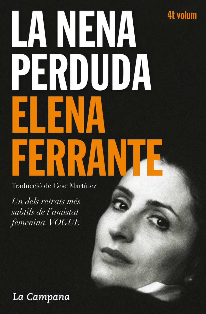 Portada: La nena perduda (L'amiga genial 4)