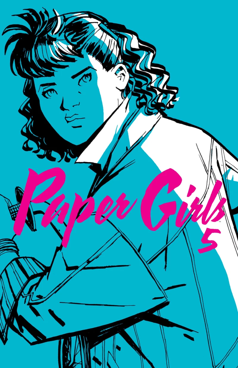 Portada del tomo 5: Paper Girls