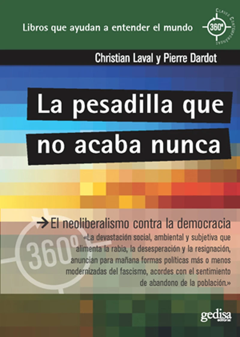 Portada: La pesadilla que no se acaba nunca