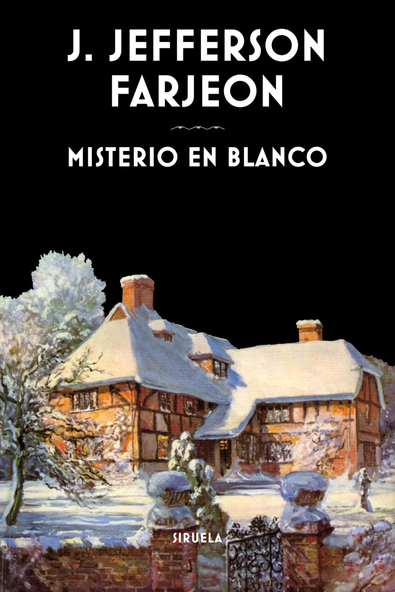 Portada: Misterio en blanco