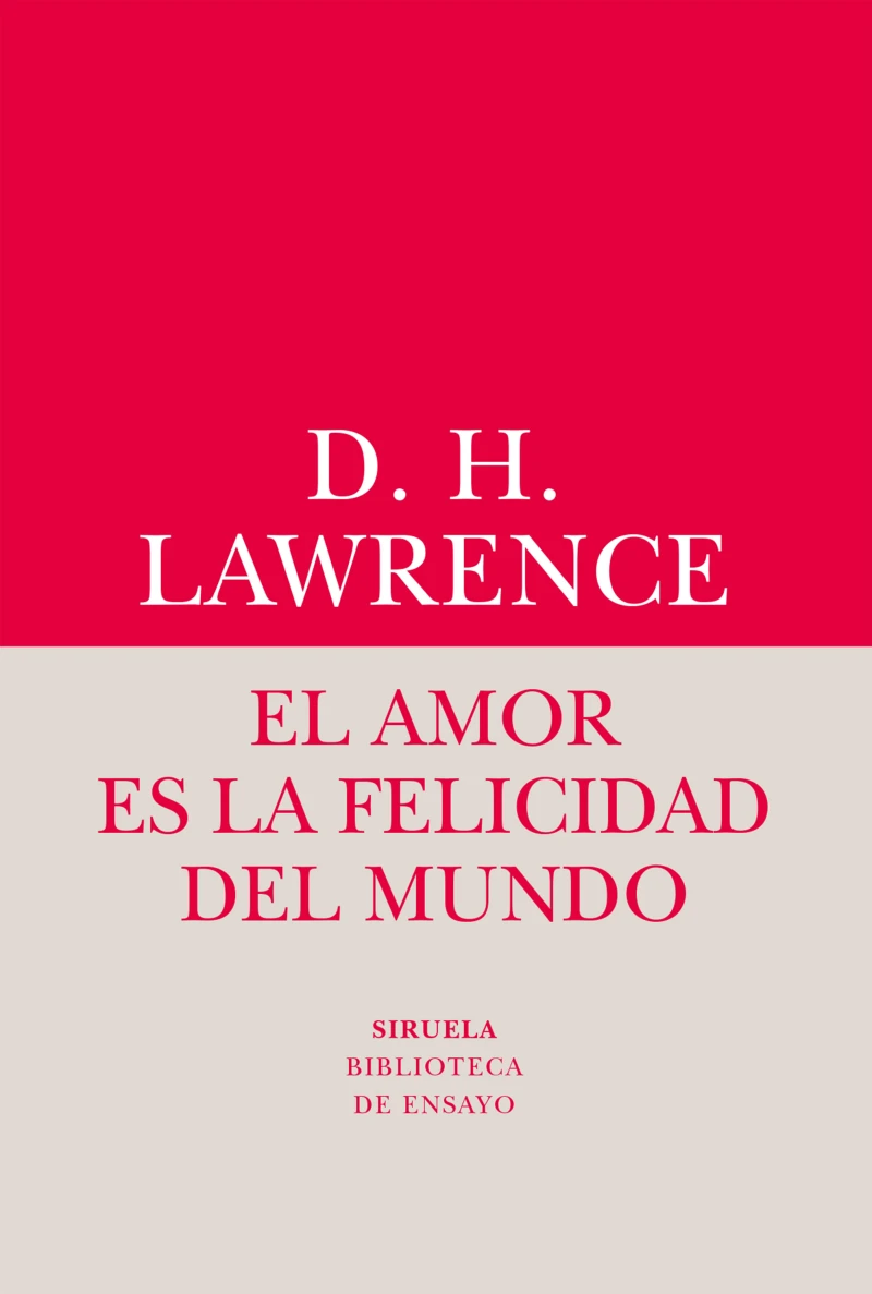 Portada: El amor es la felicidad del mundo