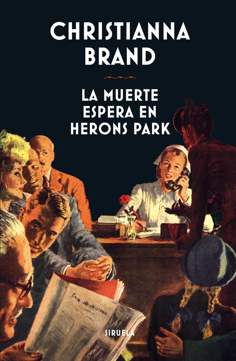 Portada: La muerte espera en Herons Park