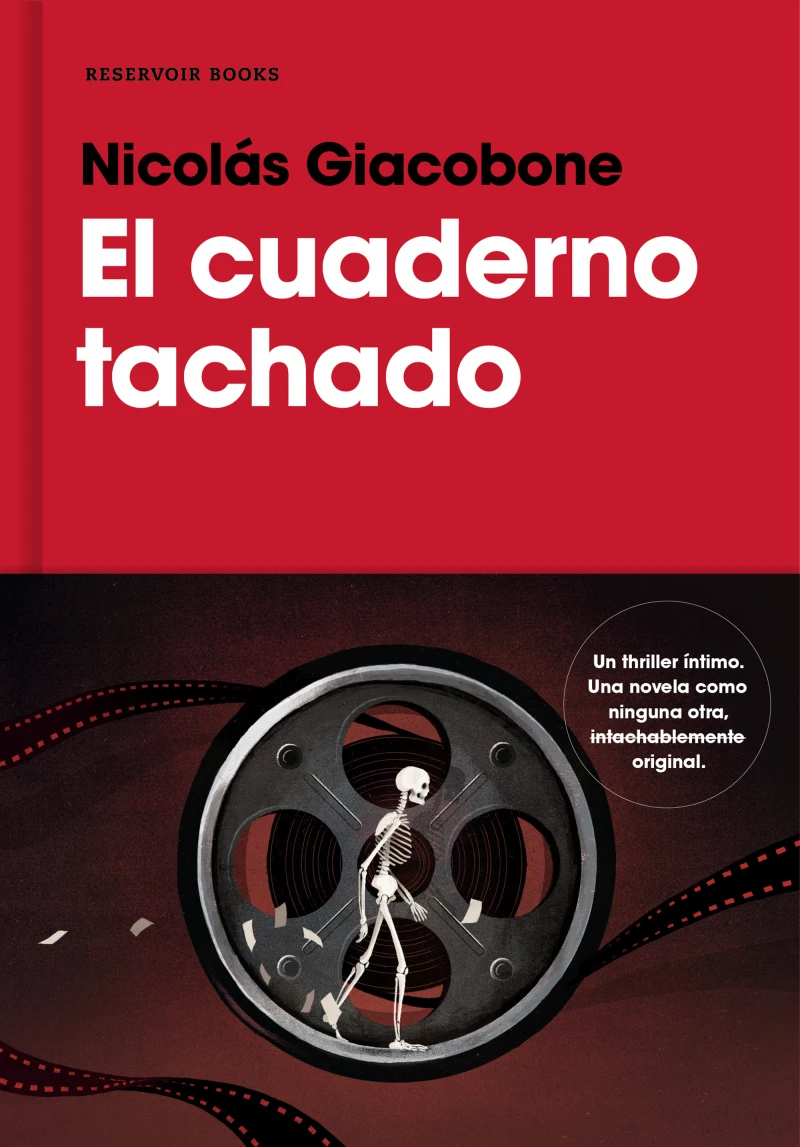 Portada: El cuaderno tachado