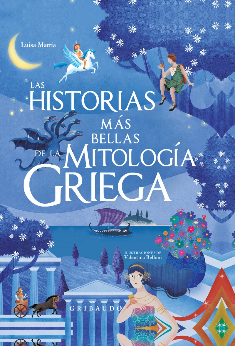 Portada: Las historias más bellas de la mitología griega