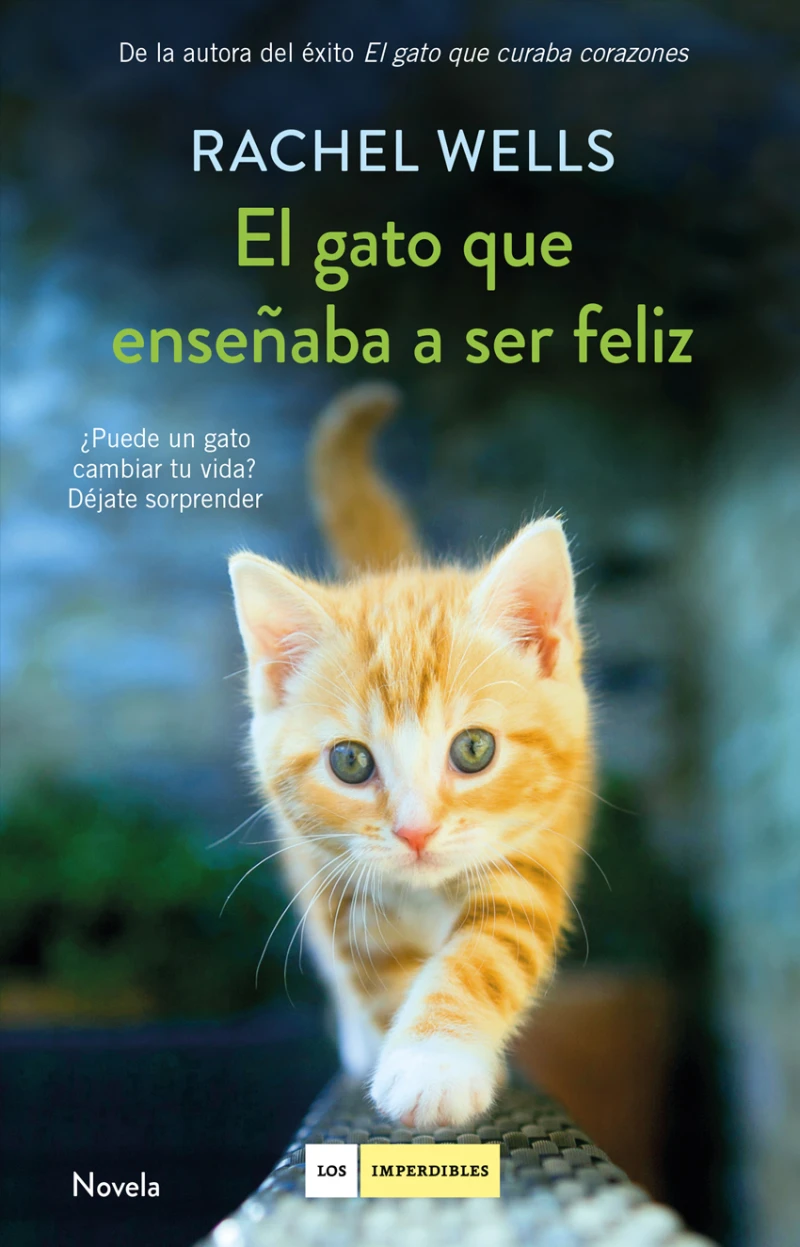 Portada: El gato que enseñaba a ser feliz