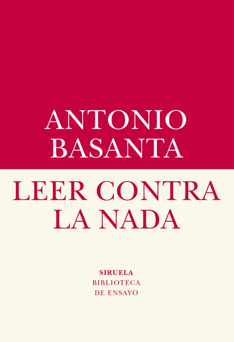 Portada: Leer contra la nada