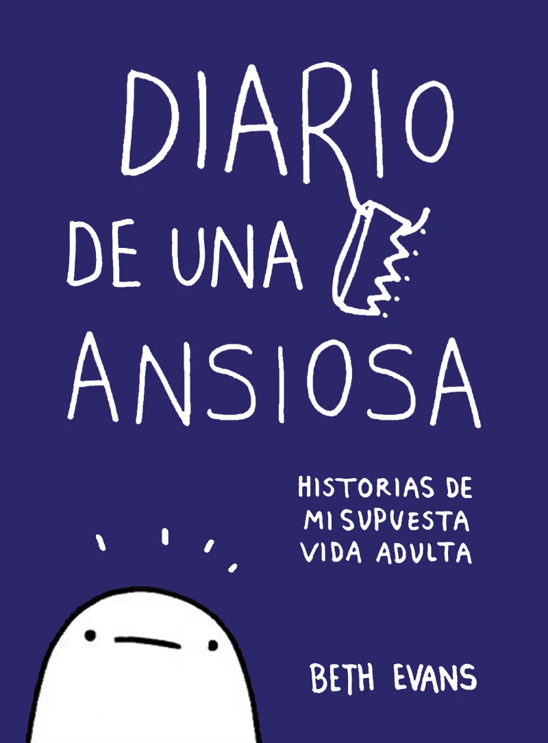 Portada: Diario de una ansiosa