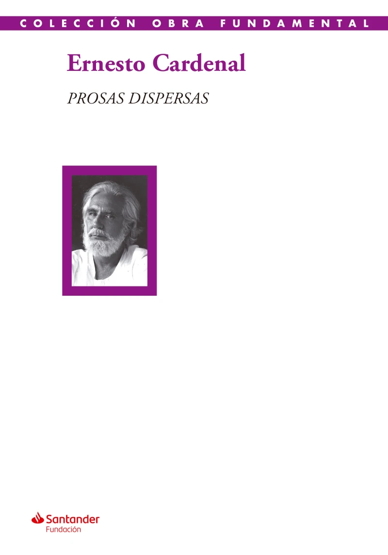 Portada: Prosas dispersas