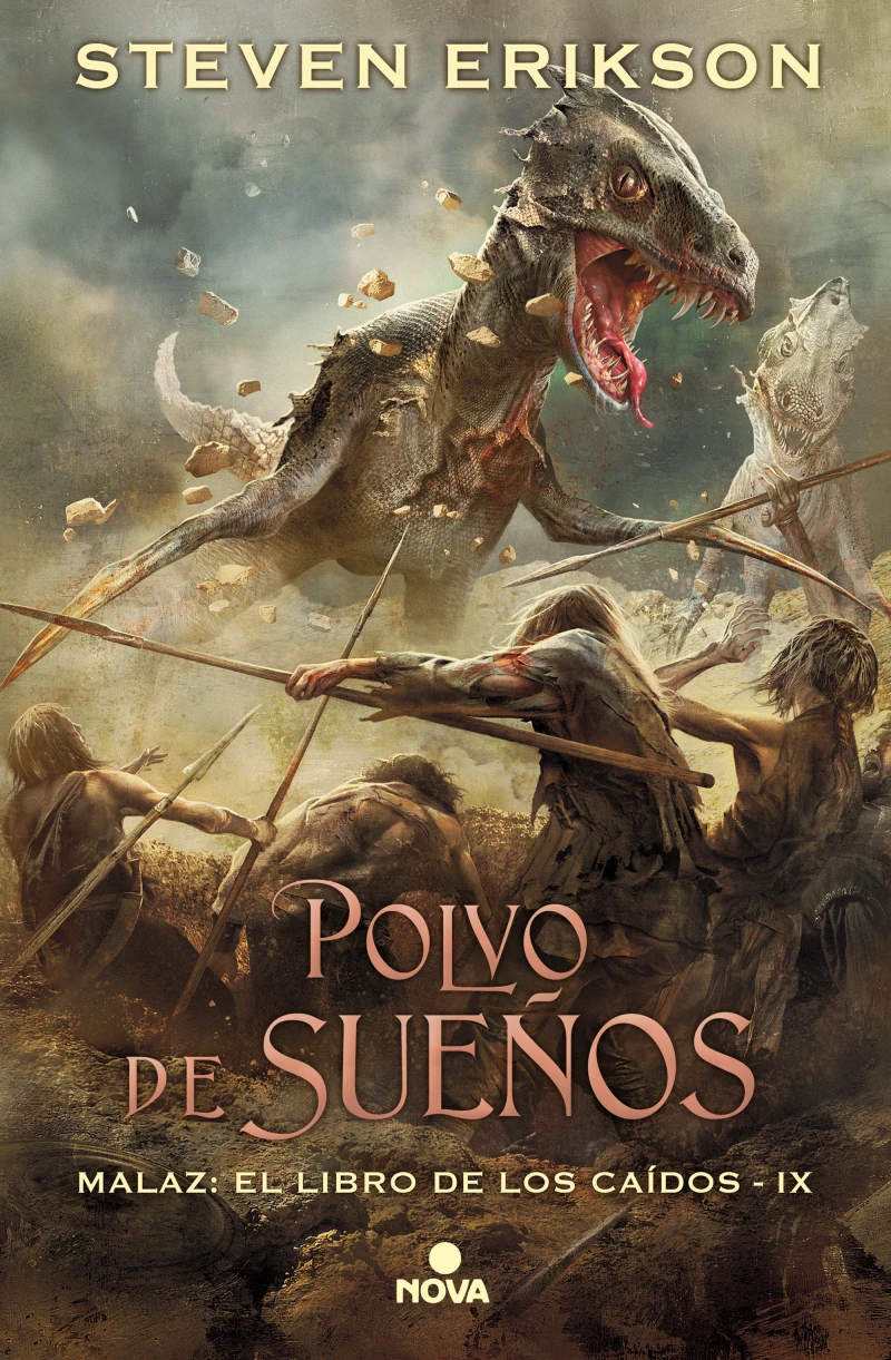 Portada: Polvo de sueños (Malaz: El Libro de los Caídos 9)