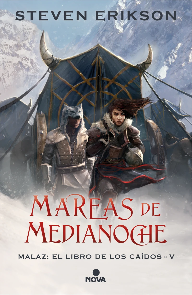 Portada: Mareas de Medianoche (Malaz: El Libro de los Caídos 5)