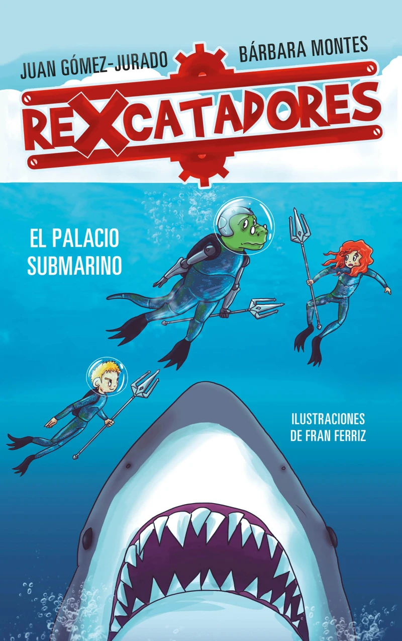Portada del tomo 3: El palacio submarino
