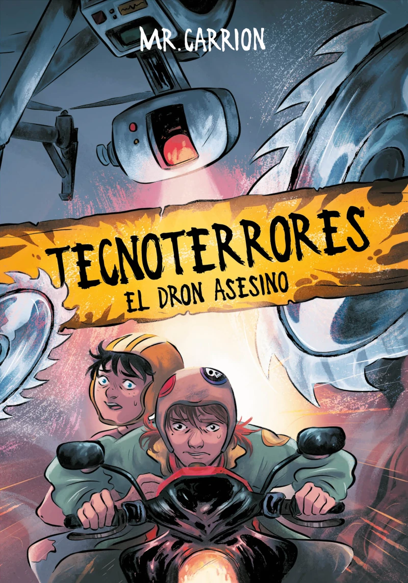 Portada: El dron asesino (Tecnoterrores 1)