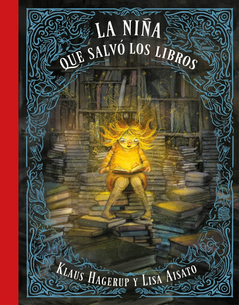 Portada: La niña que salvó los libros