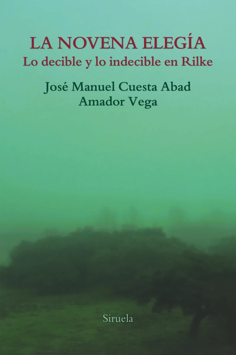 Portada: La novena elegía
