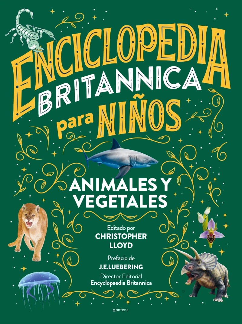 Portada: Enciclopedia Britannica para niños - Animales y vegetales