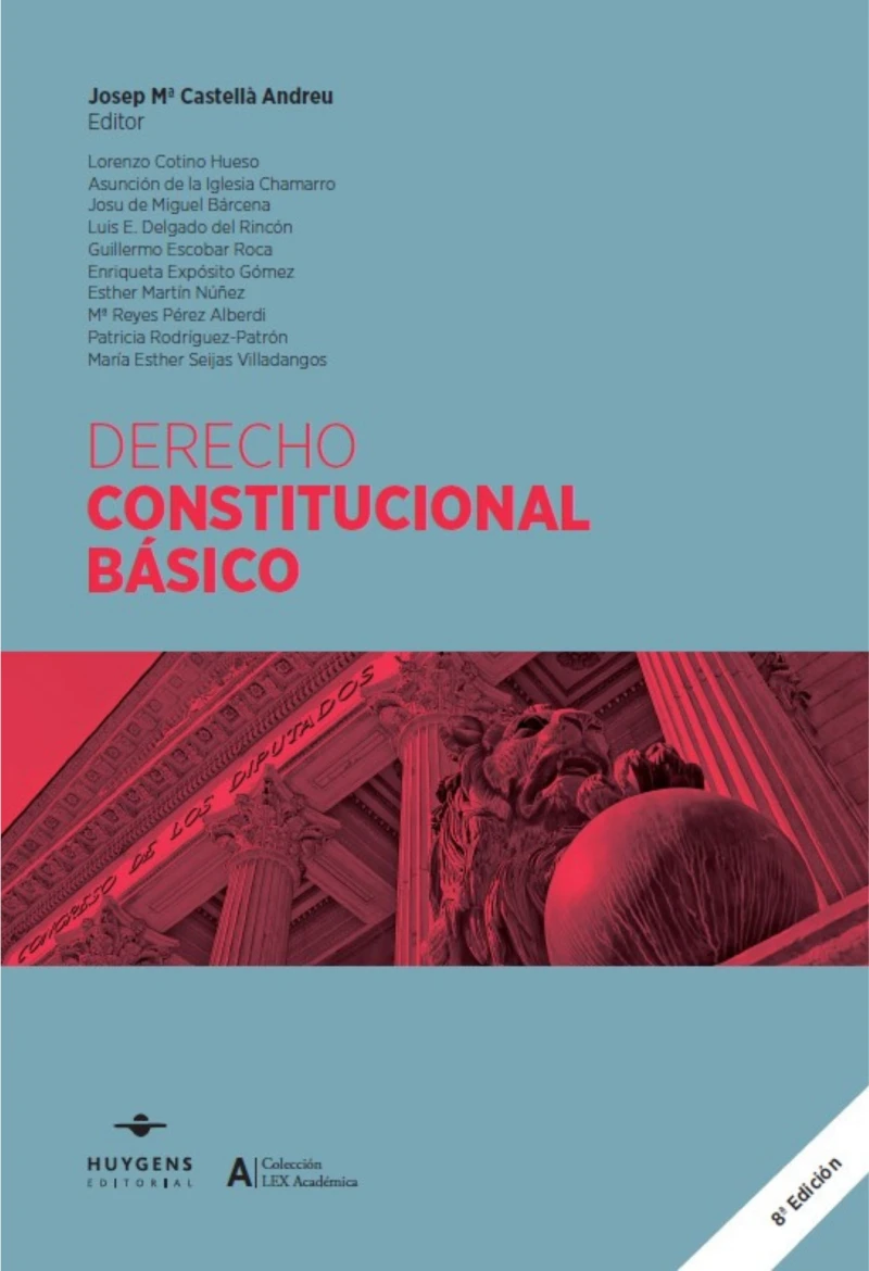 Portada: Derecho Constitucional básico