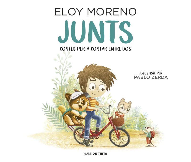 Portada: Junts (Contes per a contar entre dos)