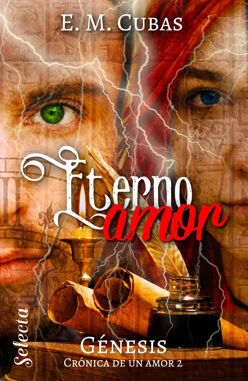 Portada: Eterno amor (Génesis. Crónica de un amor 2)