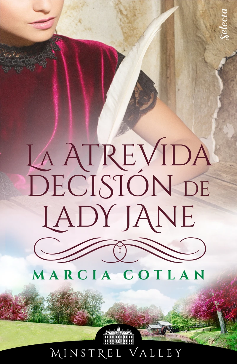 Portada: La atrevida decisión de Lady Jane (Minstrel Valley 14)