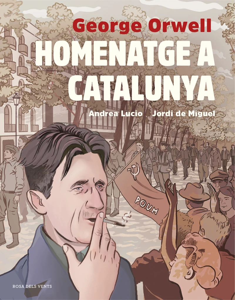Portada: Homenatge a Catalunya (adaptació gràfica)