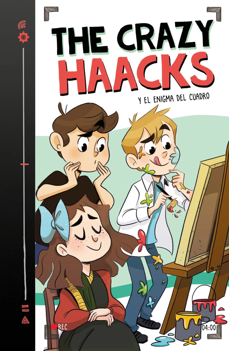 Portada: The Crazy Haacks y el enigma del cuadro (The Crazy Haacks 4)