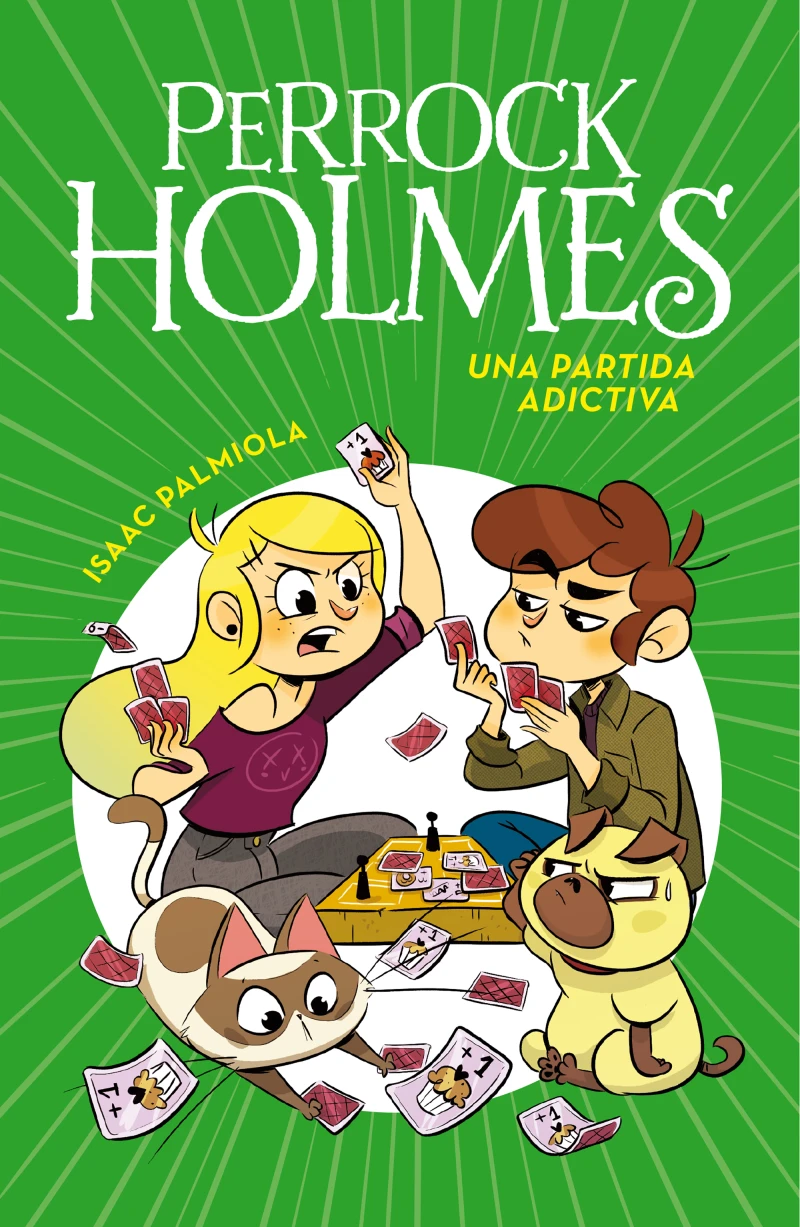 Portada: Perrock Holmes 12 - Una partida adictiva