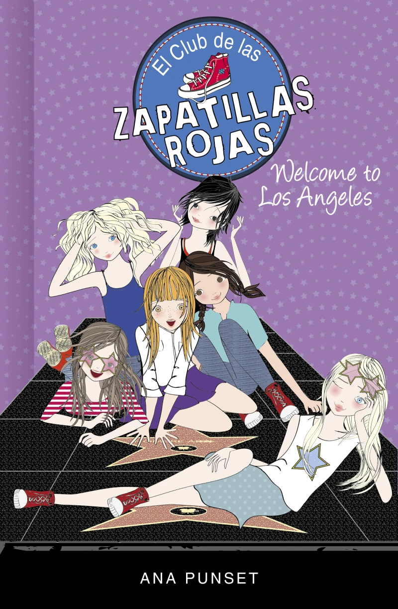 Portada: El Club de las Zapatillas Rojas 15 - Welcome to Los Angeles!