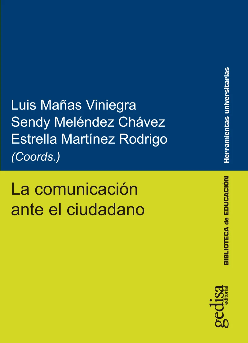 Portada: La comunicación ante el ciudadano