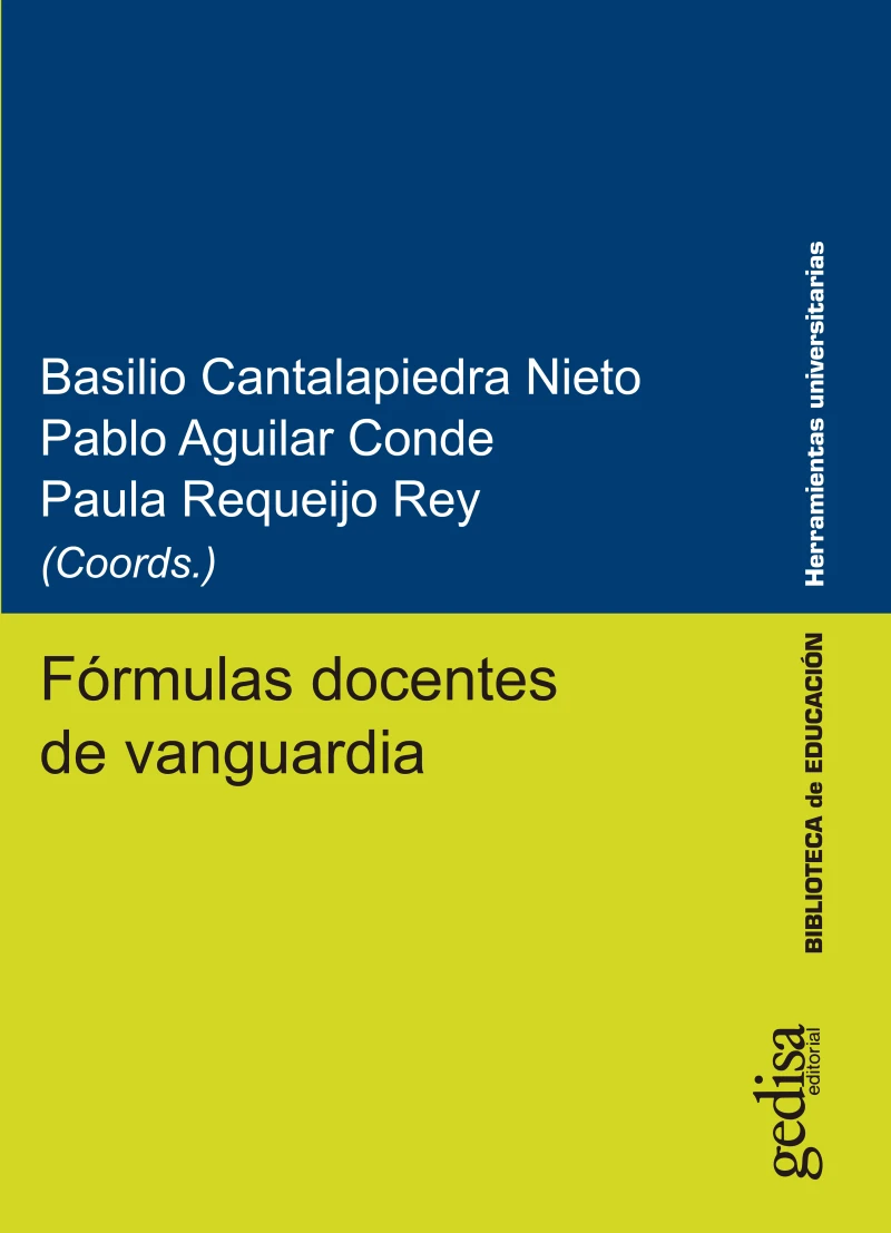 Portada: Fórmulas docentes de vanguardia