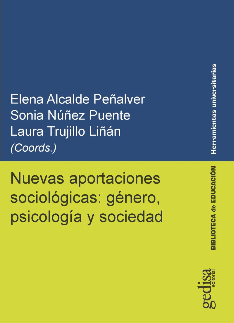 Portada: Nuevas aportaciones sociológicas: género, psicología y sociedad