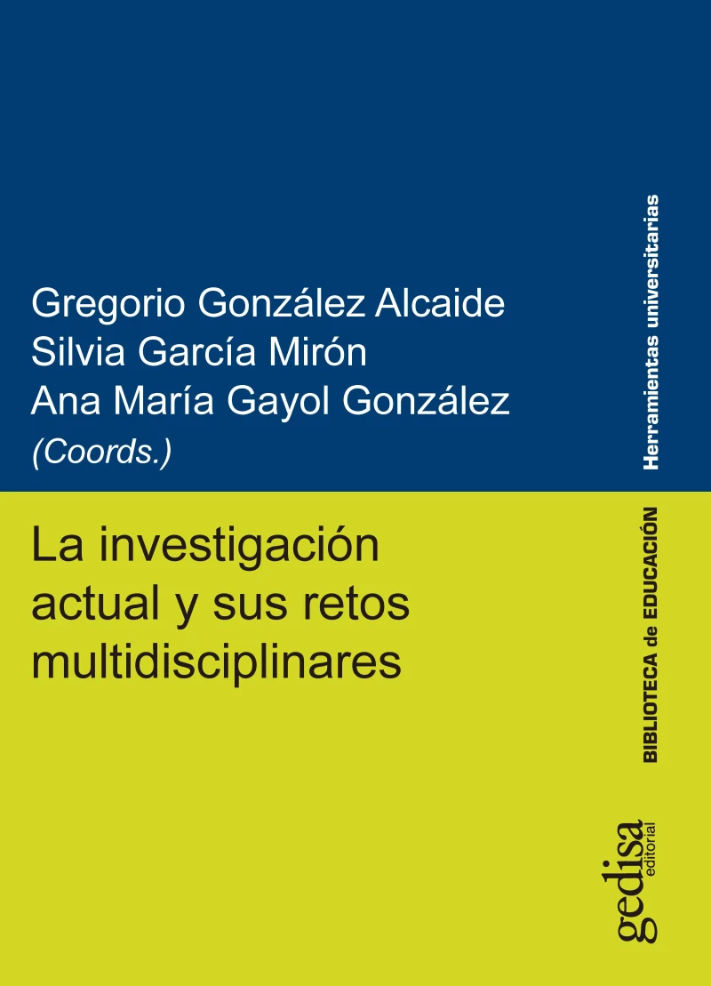 Portada: La investigación actual y sus retos multidisciplinares
